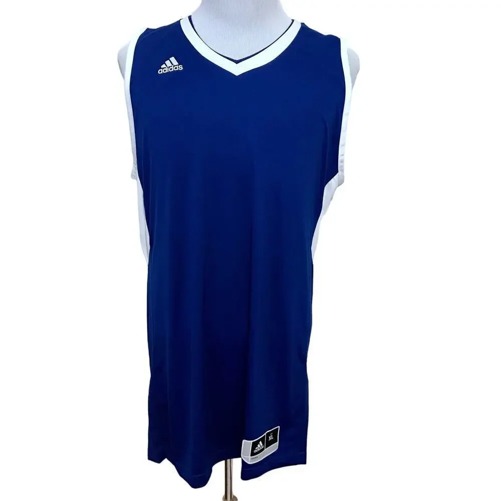 Adidas NWT Royal Blue Generic Team Jersey Men XL